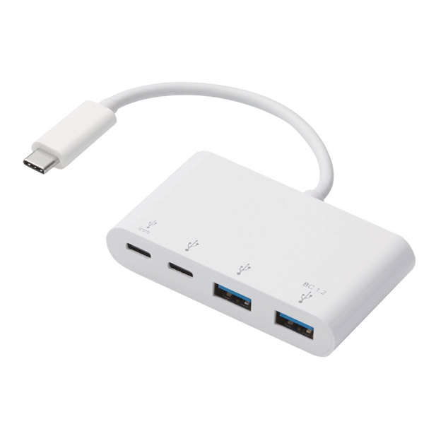 USB Hub Elecom U3HC-A423P5WH White USB Hub