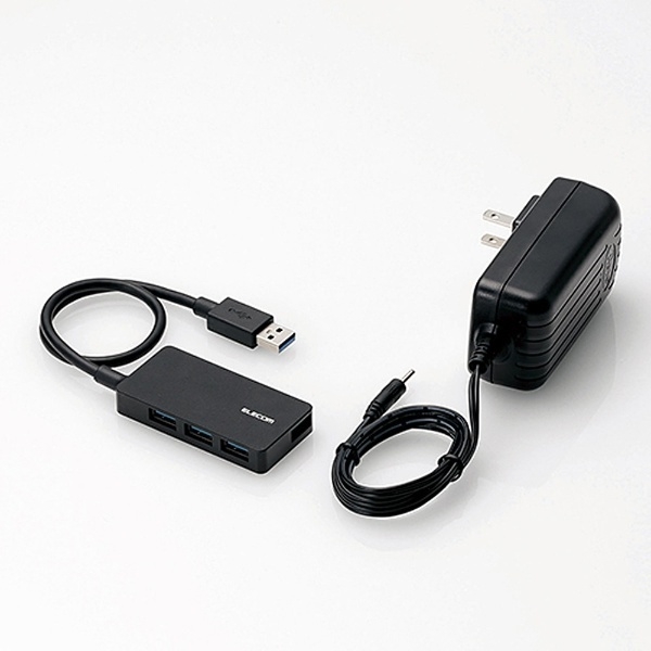 USB Hub Elecom U3HS-A420SBK Black USB Hub