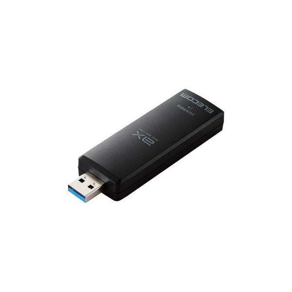 ELECOM WDC-XE2402TU3-B Black - Wi-Fi LAN Adapter