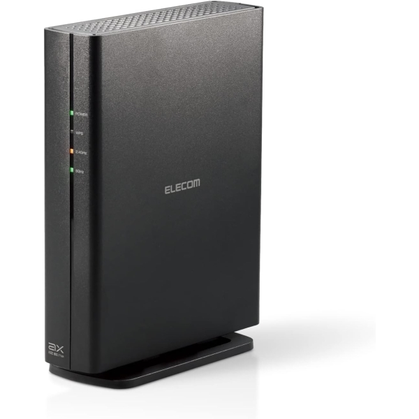 ELECOM WRC-X3000GS2A-B black Wi-Fi Router