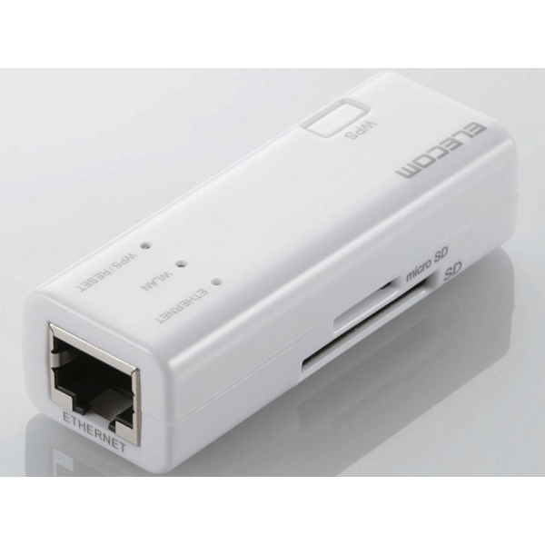 ELECOM WRH-300CRWH white Wi-Fi Router