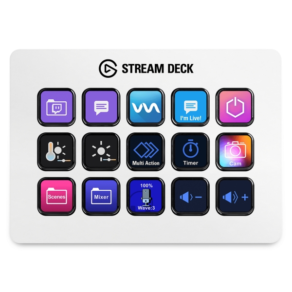 Mouse Elgato STREAM DECK MK.2 10GBA9911-JP White Mouse