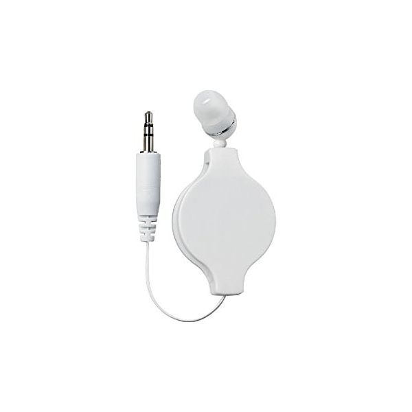 ELPA RE-STKM01(W) white Earphone Headphone Image 2