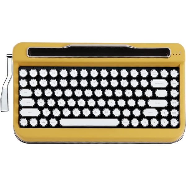 Keyboard Elretron Retro Keyboard PENNA PNADYE Mustard Yellow