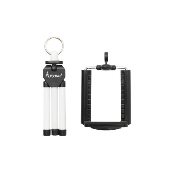 Camera Tripod & Monopod Etsumi Keypod with Smartphone Adapter E-2117 White Tripods & Monopod