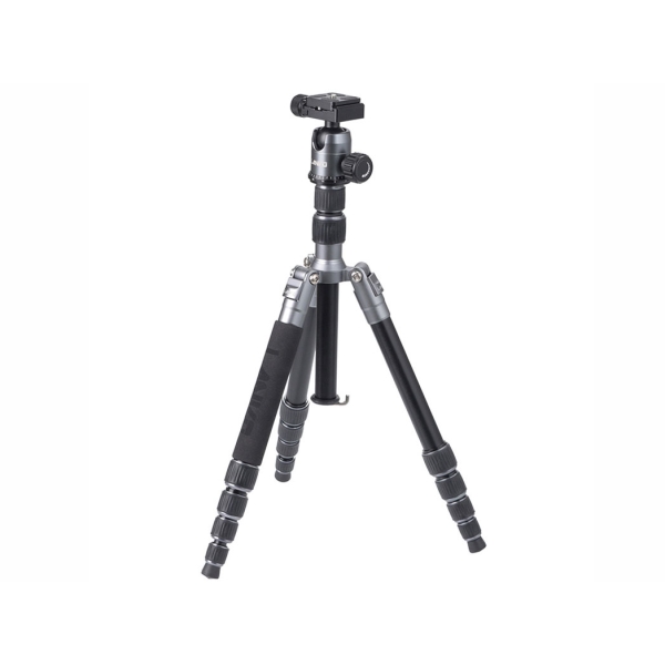 Camera Tripod & Monopod Etsumi Rambo S 5-stage tripod E-2135 Silver Tripods & Monopod