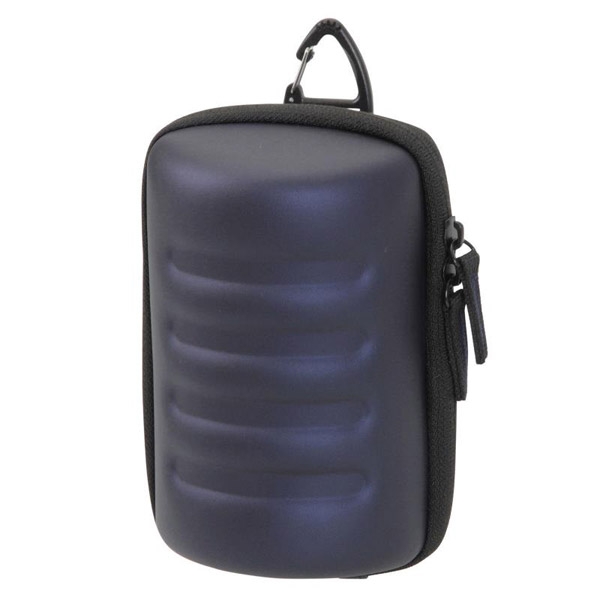 Camera Lens Case Etsumi Semi-Hard Lens Case L E-6901 Navy Lens Case