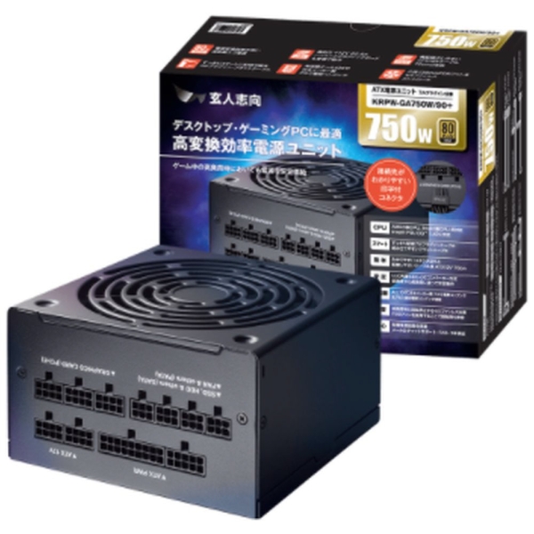 Power Supply Expert-oriented KRPW-GA750W/90+