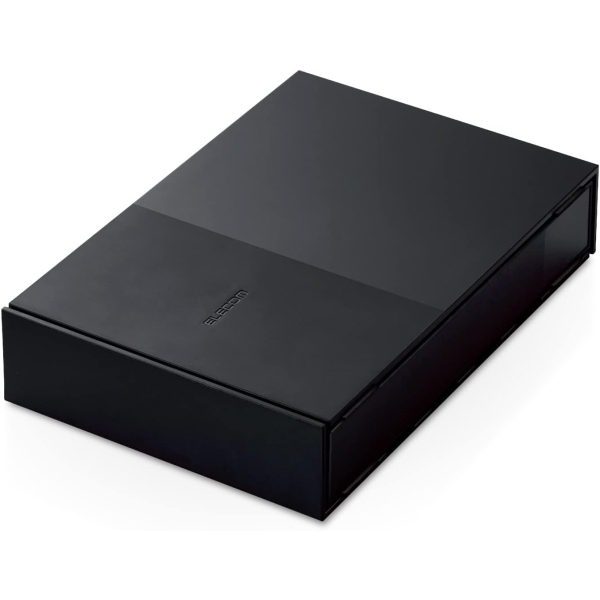 External Hard Drive ELECOM ELD-WTV2040UBK Black Computers Storage Devices