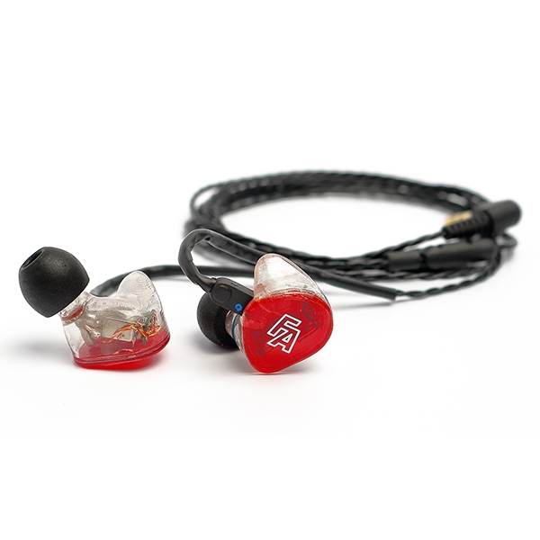 FISCHER AMPS FRENZY red Earphone Headphone