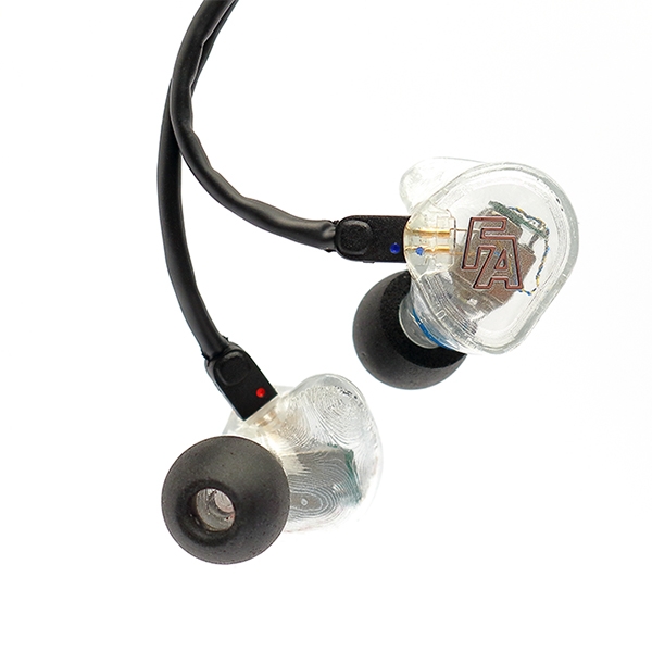 FISCHER AMPS LITHIUM clear Earphone Headphone