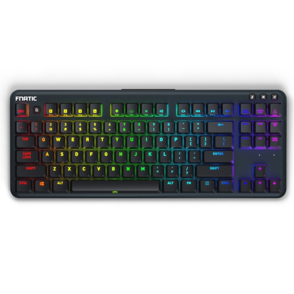 Fnatic miniSTREAK Red US FG-KB-5060455782529 black Keyboard