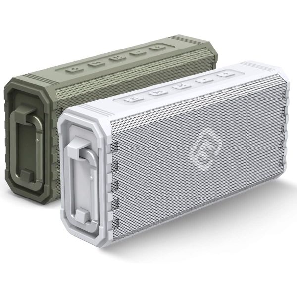 Forties HW2 2 pieces Grey + Khaki Bluetooth Speaker