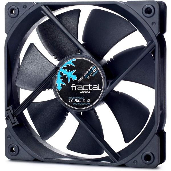 Case Fan Fractal Design FD-FAN-DYN-X2-GP12-PWM-BK black Case Fan