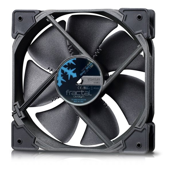 Case Fan Fractal Design FD-FAN-VENT-HP12-PWM-BK dark gray/black Case Fan