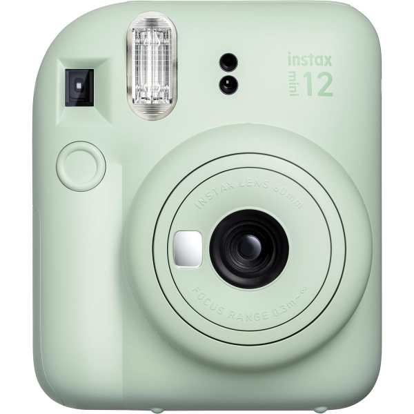 FUJIFILM instax mini 12 Cheki Mint Green Instant Camera