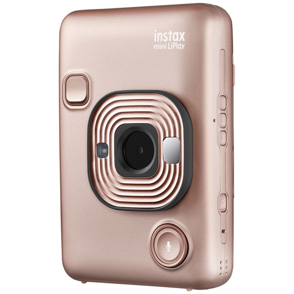 Instant Camera FUJIFILM instax mini LiPlay Cheki Blush Gold Instant Camera