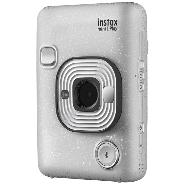 Instant Camera FUJIFILM instax mini LiPlay Cheki Stone White Instant Camera