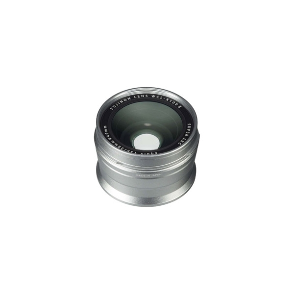 Camera Conversion Lens FUJIFILM WCL-X100II Silver Conversion Lense