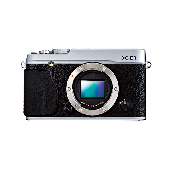 FUJIFILM X-E1 Body Silver Mirrorless Camera