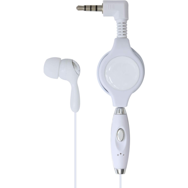 Fujimoto Dengyo Corporation EMM-02WH white Earphone Headphone