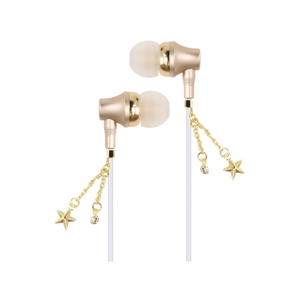 Fujimoto Dengyo Corporation ESM-04GD gold Earphone Headphone