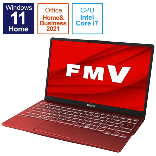 Laptop Notebook FUJITSU FMV LIFEBOOK UH90/F3 FMVU90F3R garnet red