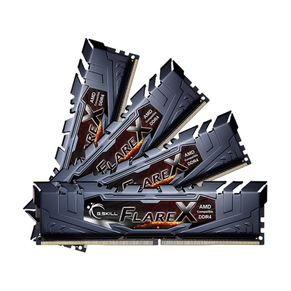 Memory G.Skill F4-3200C16Q-32GFX DDR4 PC4-25600 8GB 4-Disc Set