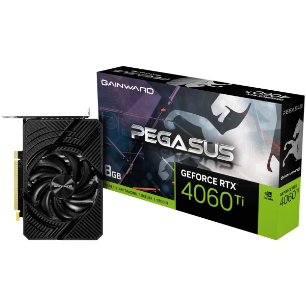 GAINWARD GeForce RTX 4060 Ti Pegasus 8GB NE6406T019P1-1060E-G PCIExp 8GB Graphic Card