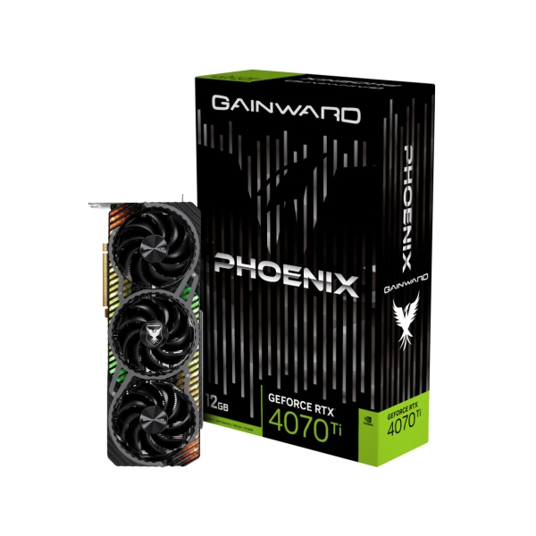 GAINWARD GeForce RTX 4070 Ti Phoenix NED407T019K9-1043X PCIExp 12GB Graphic Card