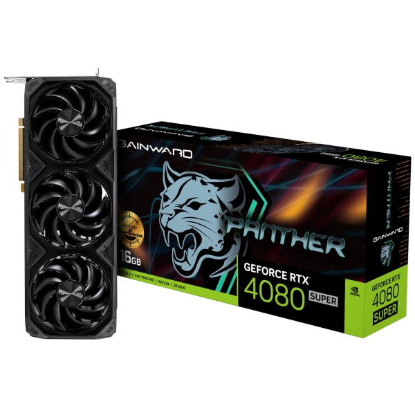 GAINWARD GeForce RTX 4080 SUPER Panther OC NED408SS19T2-1032Z-G PCIExp 16GB Graphic Card