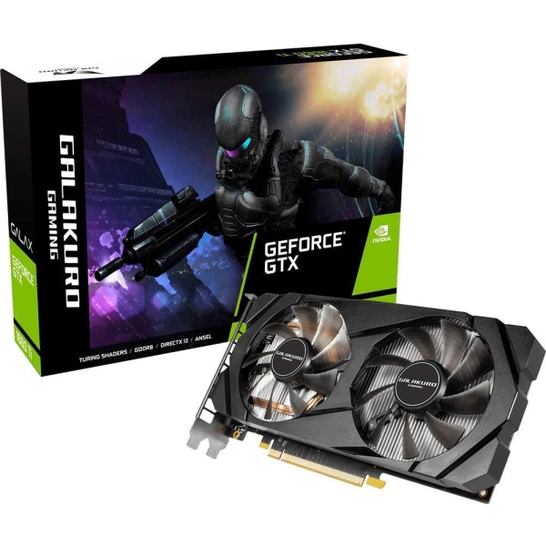 Graphic Card GALAKURO GAMING GG-GTX1660Ti-E6GB/DF PCIExp 6GB