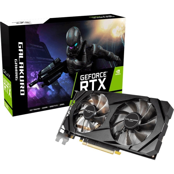 Graphic Card GALAKURO GAMING GG-RTX2060-E6GB/DF2 PCIExp 6GB