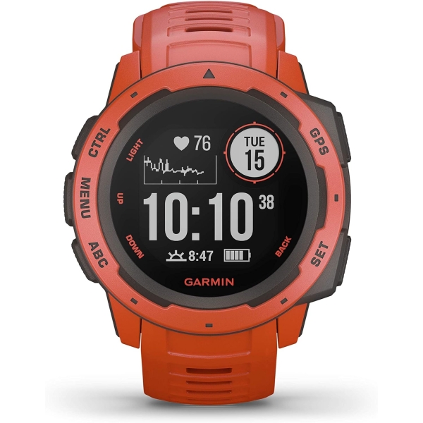 GARMIN Instinct 010-02064-32 Flame Red Smart Watch