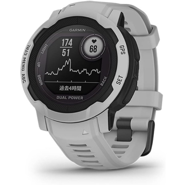 GARMIN Instinct 2 Dual Power 010-02627-41 Mist Gray Smart Watch