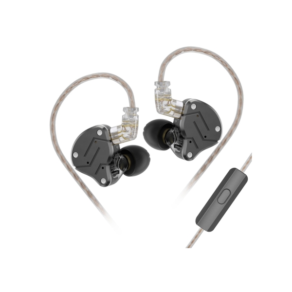 GEO GRND-IEP ZSN GY Gray Earphone Headphone