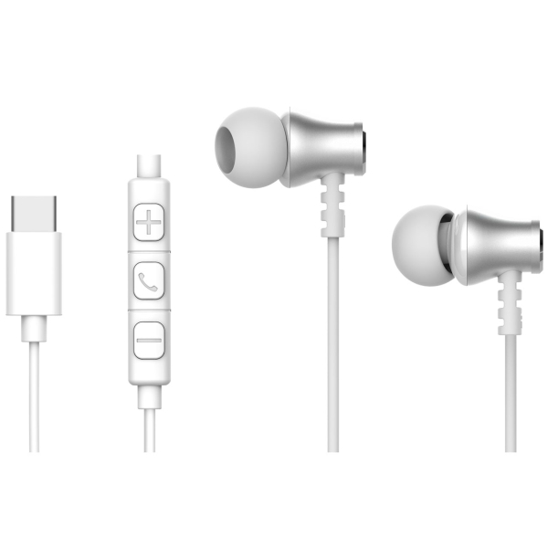 GEO GRTWE-TCEPC E30 WH White Earphone Headphone