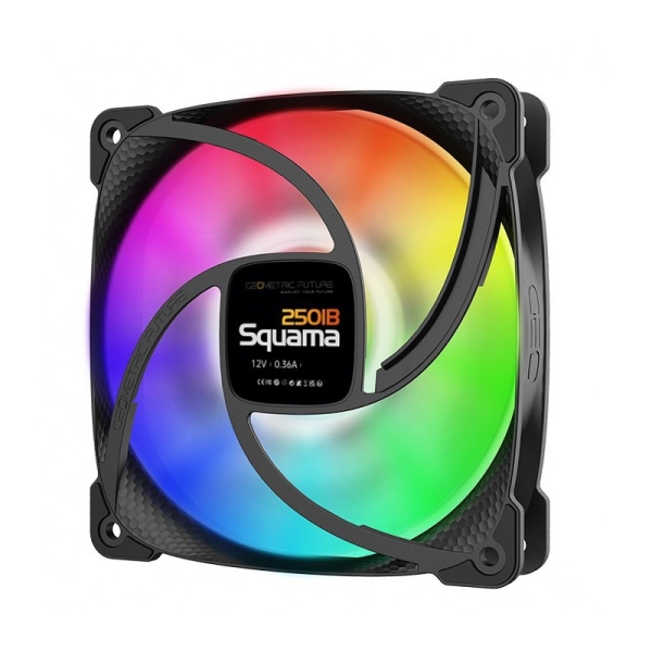 Geometric Future SQUAMA 2501B GF-SQ-2501B-1P black Case Fan