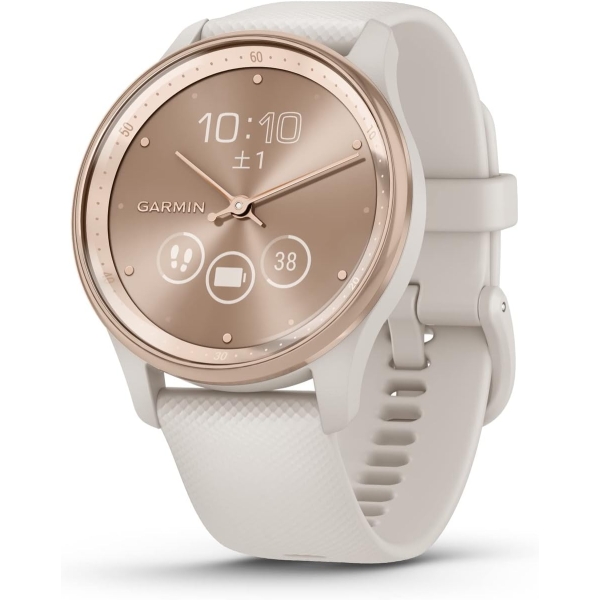 Germin Vivomove Trend 010-02665-71 Ivory/Peach Gold Smart Watch