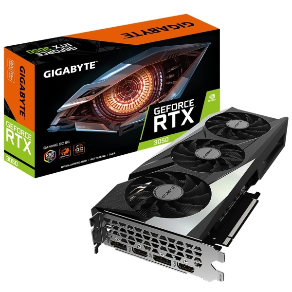 Graphic Card GIGABYTE GV-N3050GAMING OC-8GD PCIExp 8GB