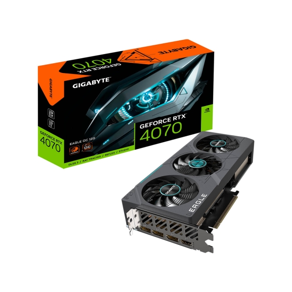 GIGABYTE GV-N4070EAGLE OC-12GD PCIExp 12GB Graphic Card