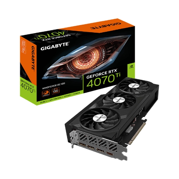 GIGABYTE GV-N407TWF3OC-12GD PCIExp 12GB Graphic Card