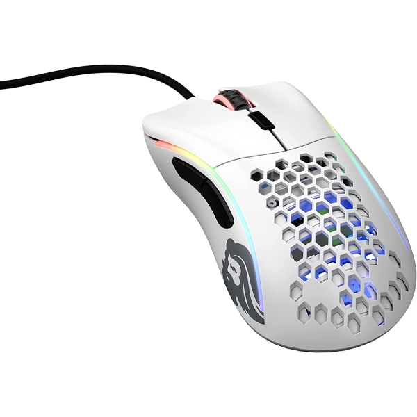 Mouse Glorious PC Gaming Race Glorious Model D- GLO-MS-DM-MW Matte White Mouse