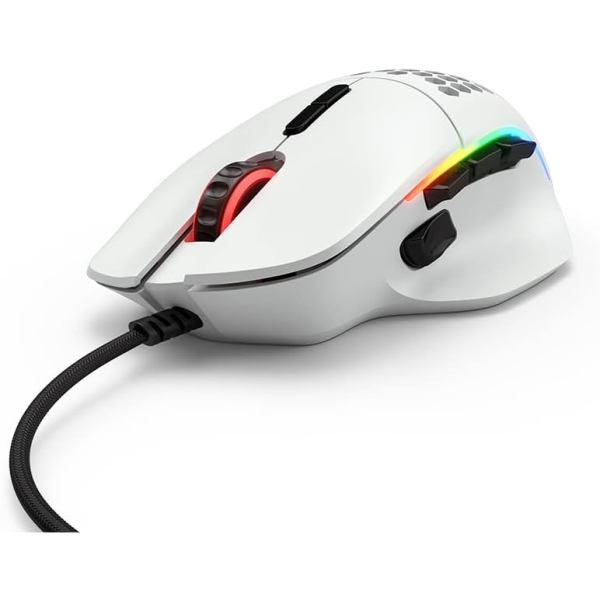 Glorious PC Gaming Race Glorious Model I GLO-MS-I-MW Matte White Mouse