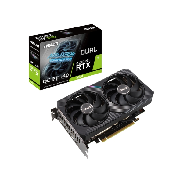 Graphic Card ASUS DUAL-RTX3060-O12G-V2 PCIExp 12GB