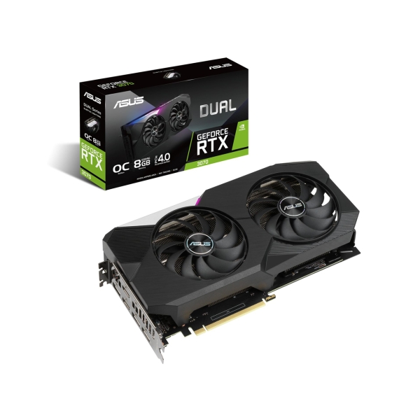 ASUS DUAL-RTX3070-O8G PCIExp 8GB Graphic Card