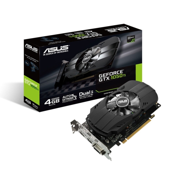 Graphic Card ASUS PH-GTX1050TI-4G PCIExp 4GB