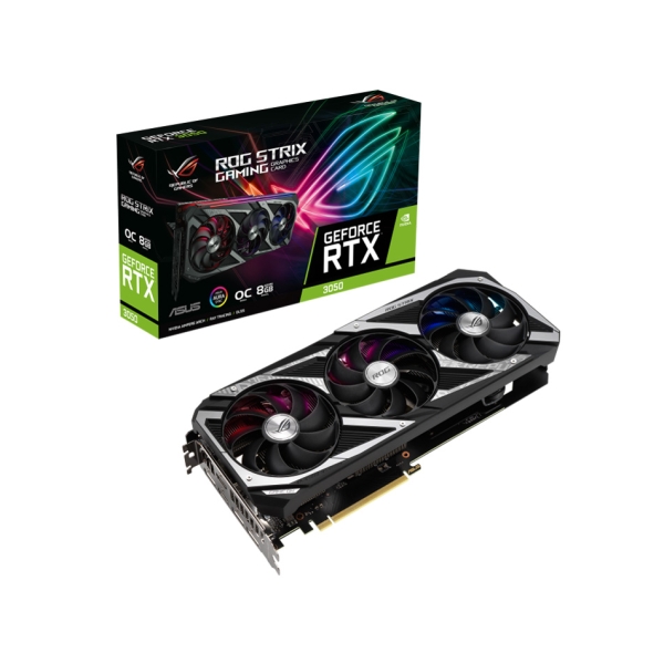 Graphic Card ASUS ROG-STRIX-RTX3050-O8G-GAMING PCIExp 8GB