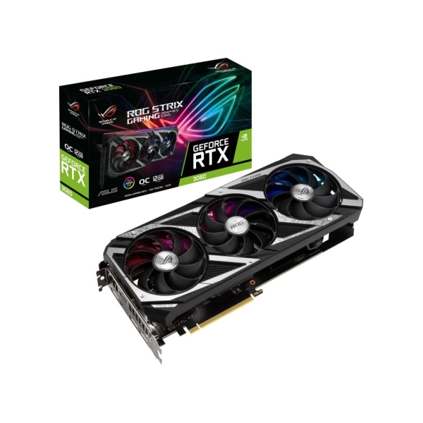 Graphic Card ASUS ROG-STRIX-RTX3060-O12G-GAMING PCIExp 12GB