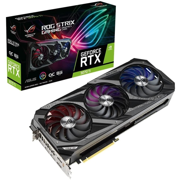 Graphic Card ASUS ROG-STRIX-RTX3070TI-O8G-GAMING PCIExp 8GB